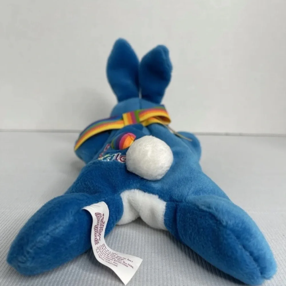 Lisa Frank Blue Boopsidoodle Bunny Beenie Baby! 💕✨ - Picture 5 of 9